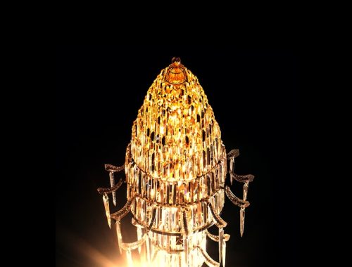 Photo Crystal chandelier