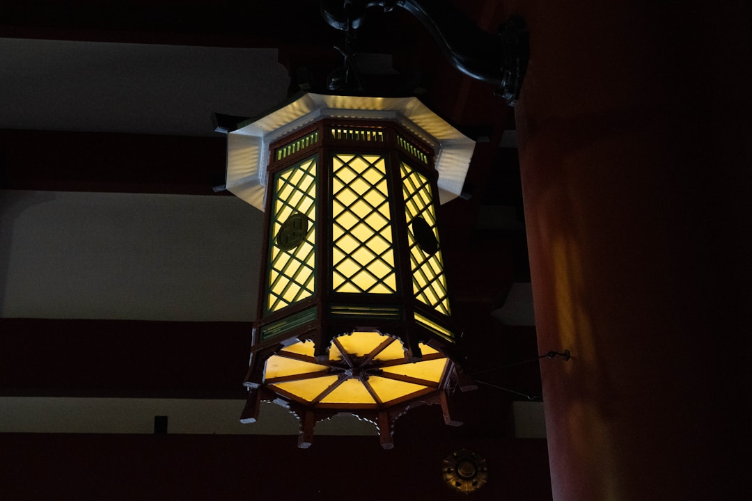 Photo Chinese-Style Table Lamp
